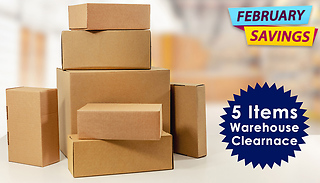 5 Item Warehouse Stock Clearance!