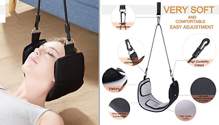 Memory Foam Neck Hammock + FREE Sleep Mask