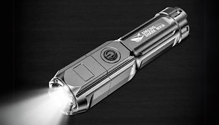 USB Rechargeable LED Torch - Buy 1 or 2