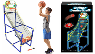 Portable Basketball Hoop Stand Set