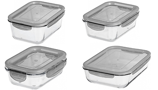Orthex BPA Free Glass Food Containers