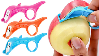 Stainless Steel Blade Mini Fruit & Veg Peeler - 3 Colours