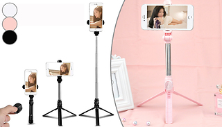 Multifunctional Tripod Selfie Stick - 3 Colours