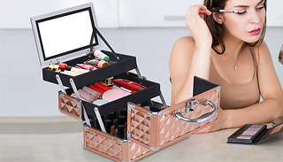 XL Portable Cosmetics Carry Case