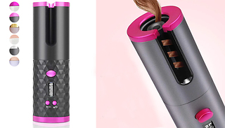 Wireless Rechargeable Automatic Hair Curler - 6 Colours!