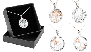 Enchanted Pendant Encrusted with Crystals From Swarovski - 4 Styles