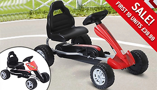 Kids Ride-On Pedal Go Kart - 2 Designs