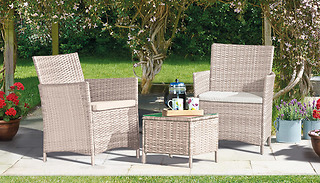 Seville Rattan Garden Bistro Set