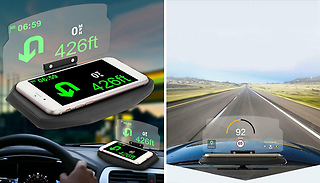 Car Smartphone Windscreen Projector Display