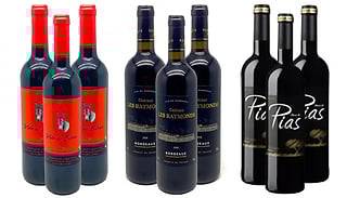 6 or 12-Pack 750ml Red Wine Bundle - 3 Varieties