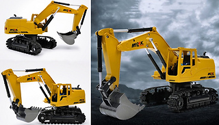 Remote Control Alloy Digger Toy - 2 Options