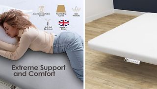 7.5cm Memory Foam Mattress Topper - 5 Sizes