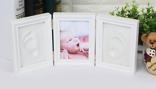 Newborn Hand and Foot Print Keepsake Kit - 2 Styles, 3 Colours