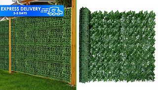 3m Artificial Ivy Leaf Garden Privacy Wall