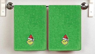 Christmas Green Monster Kitchen Towels - 6 Designs!