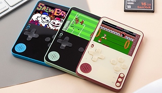 Ultra-Thin Magnetic Game Machine - With 500 Classic Games!