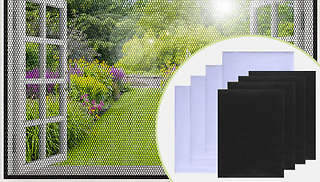 4 or 8 Fly Screen Nets For Windows - 2 Colours