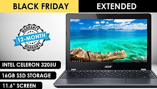 Acer Chromebook C740 11.6-Inch Intel Celeron 16GB SSD 4GB RAM
