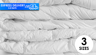 Soft Faux Down Hollowfibre 7.5 Tog Duvet - 3 Sizes