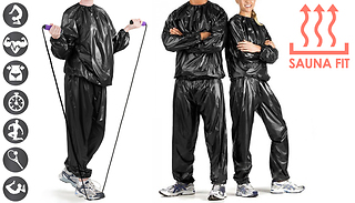 Heavy Duty Sweat Weight Loss Exercise Sauna Suit - 5 Sizes
