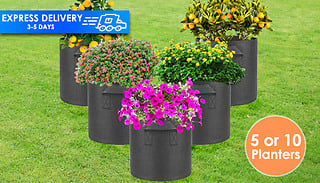 32L Plant Grow Bags - 5 or 10-Pack