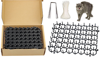12-Pack of Cat Repellent Outdoor Spiked Mats