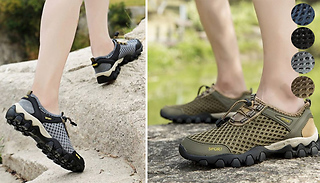 Men's Breathable Mesh Sports Trainers - 4 Colours & 5 Sizes