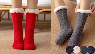 Fluffy Non-Slip Socks - 6 Colours