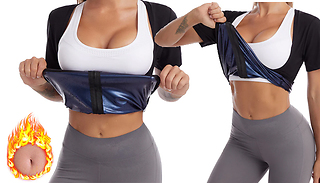 Neoprene Sweat Waist Trainer Vest - 2 Colours & 4 Sizes