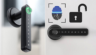 Fingerprint Biometric Security Smart Door Lock - 2 Colours