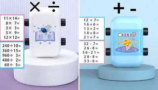 Mathematic Questions Stamp Roller - 4 Colours 