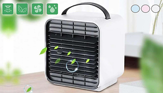 2-in-1 USB Mini Air Cooling Fan & Light - 3 Colours