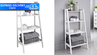Maine Ladder 4-Tier Shelf Bathroom - 2 Colours