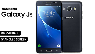 8GB Samsung Galaxy J5 in Black