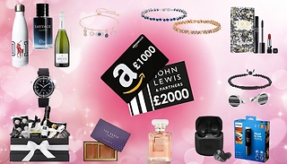 His & Her Mystery Deal Gifts - £2000 John Lewis Gift Card, Chanel, Dio ...