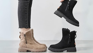 Winter Warm Plush Snow Boots - 2 Colours, 6 Sizes 