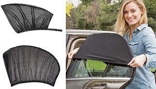 Pack of 2 Car Window Sunshades - 2 Designs
