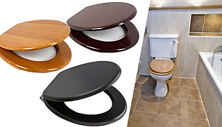Glossy Heavy Duty Toilet Seats - 3 Colours