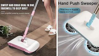 Hand-Push Automatic Sweeper - 2 Colours 