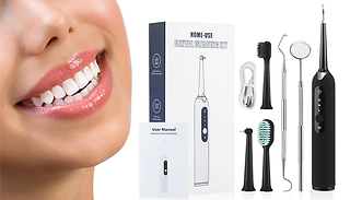 8-Piece Electric Plaque Cleaner Toothbrush Set