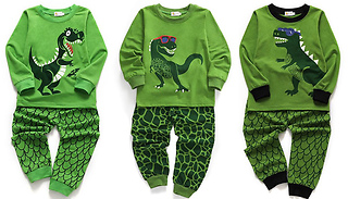 Kids' Dinosaur Pyjamas Set - 3 Styles & 6 Sizes