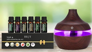 Electric Aroma Humidifier with Optional Essential Oils
