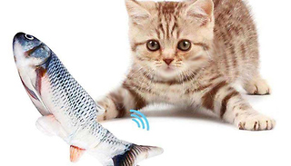 FlippityFish Interactive Plush Pet Toy - 1 or 2
