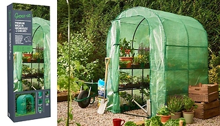 8-Shelf Gardman Walk-In Greenhouse