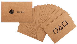 Squid Game Inspired Invitation Cards - 10 to 50-Pack