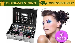 51 Piece Makeup Vanity Case
