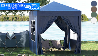 Outsunny 2m Pop-Up Garden Gazebo with Removable Walls - 4 Colours