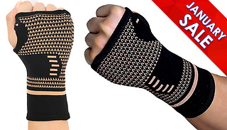 1 or 2 Arthritis Support Compression Gloves - 3 Sizes