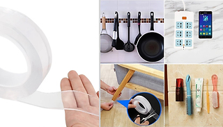 Double Sided No-Trace Magic Tape - 1, 3 or 5m
