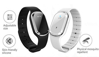 Rechargeable Mosquito Repellent Bracelet - 2 Colours